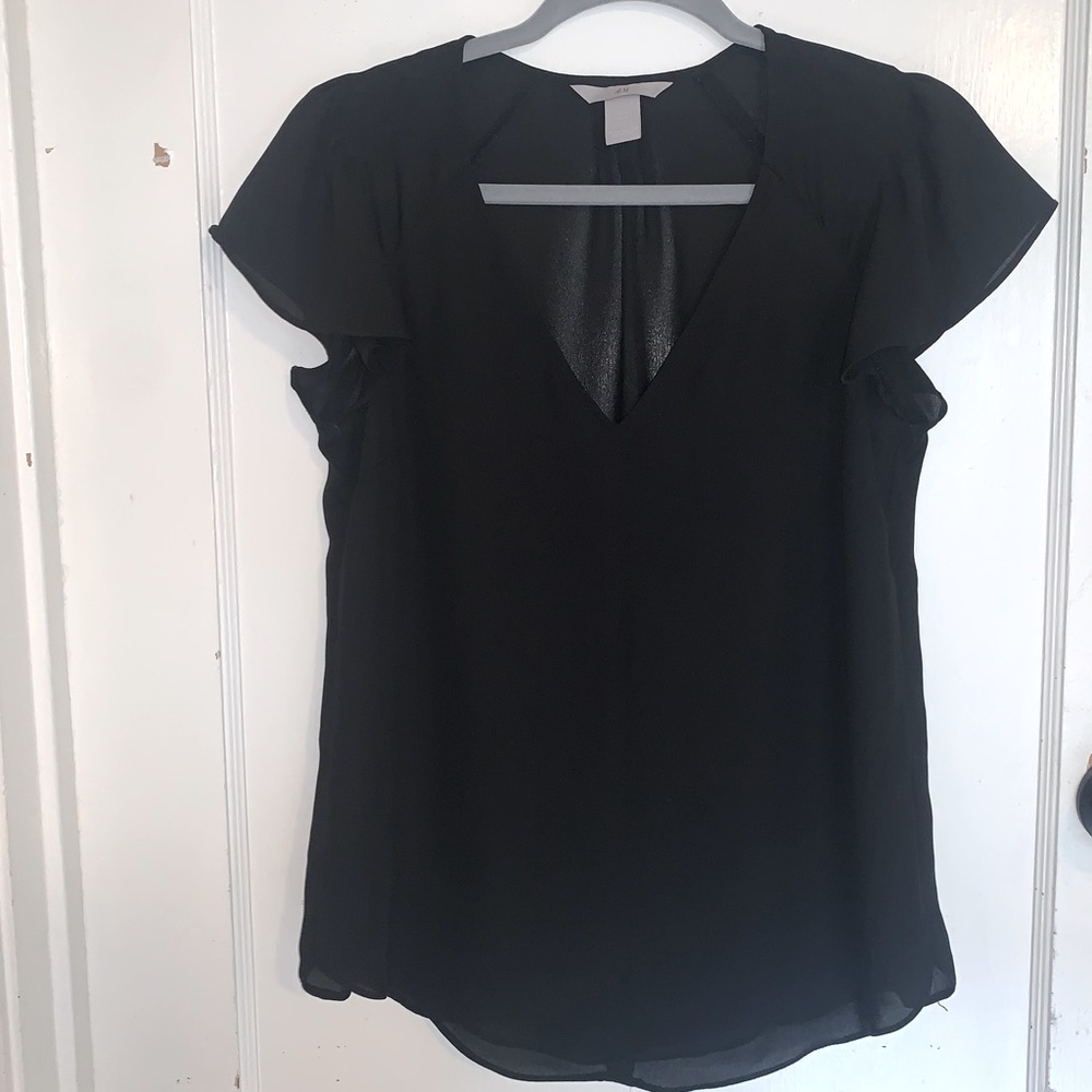 H&M Black Blouse